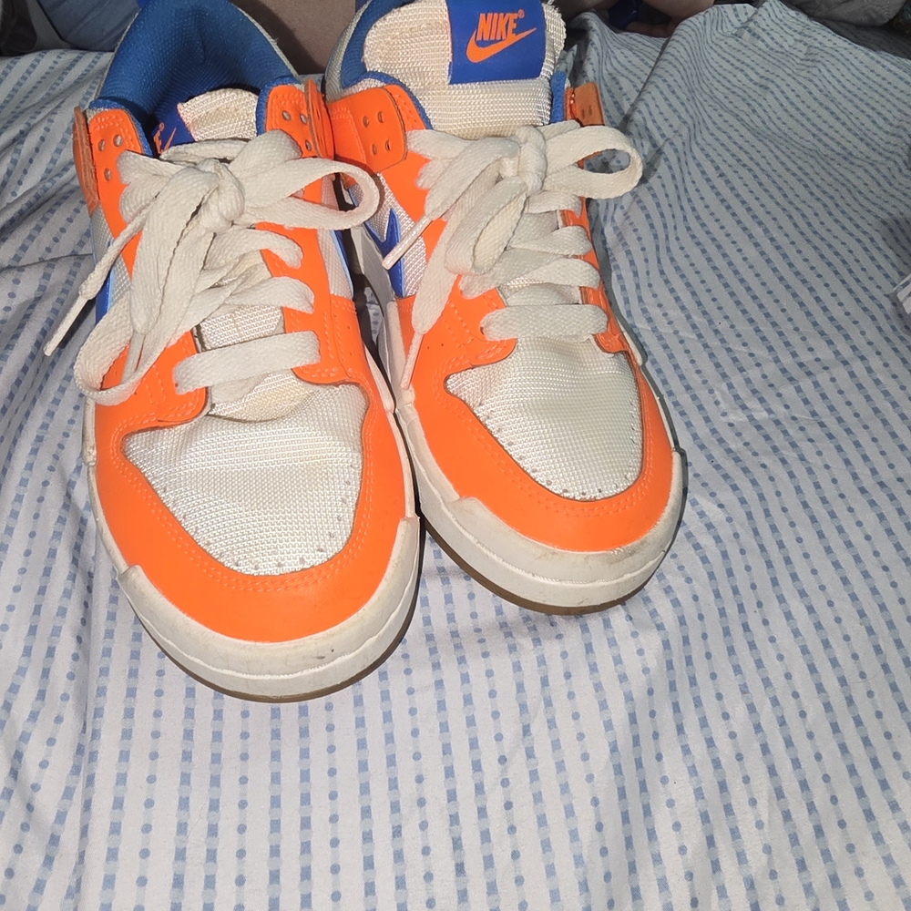 Nike Dunk Low Disrupt Women’s Shoes Size 6.5 Orange Blue